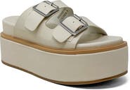 SHUSHOP Lucinda Platform Slide Sandal