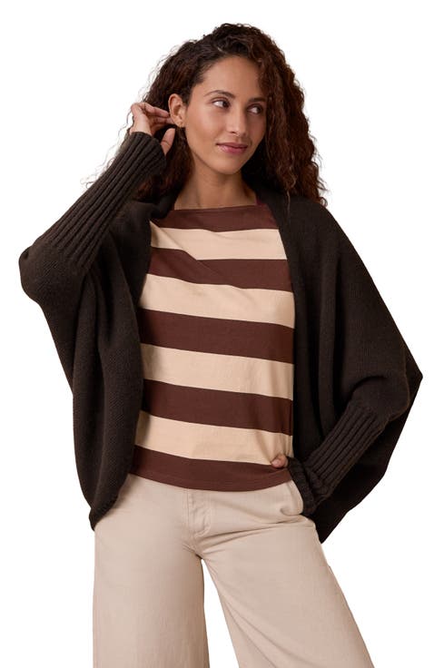Long Sleeve Cocoon Cardigan
