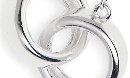 Argento Vivo Circle Link Necklace In Silver
