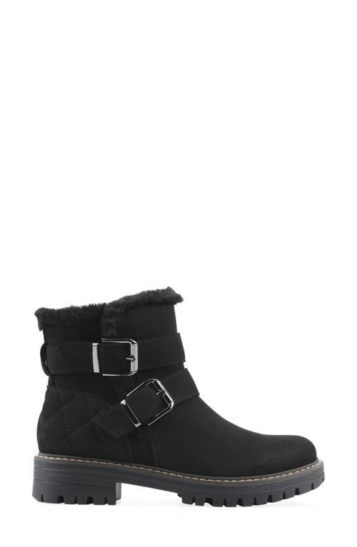 Cliffs By White Mountain Marvin Faux Fur Lined Bootie In Black