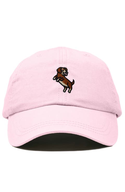 Dachshund Embroidered Dad Cap