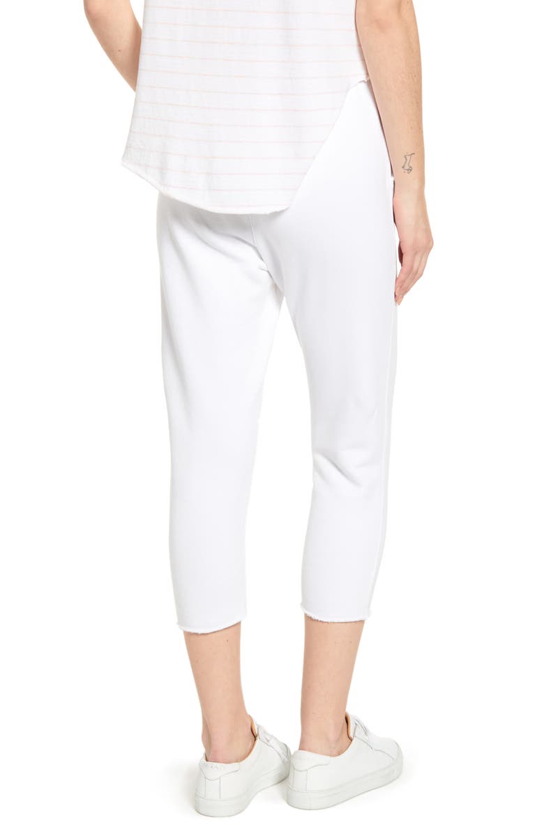Frank & Eileen Tee Lab Raw Hem Crop Sweatpants, Alternate, color, 