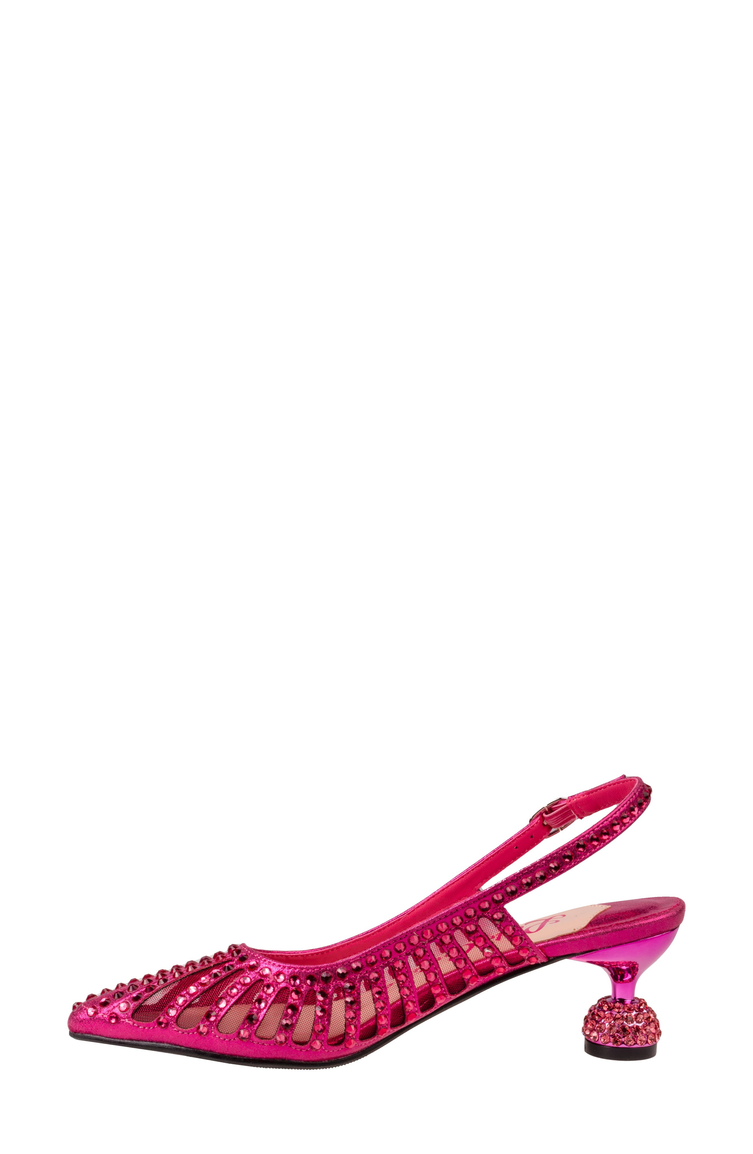 Rosita Slingback Pump, Alternate, color, FUCHSIA