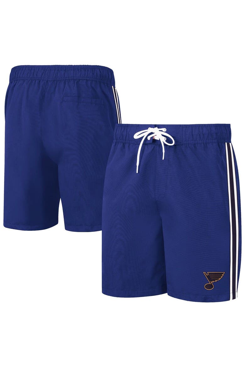 Men's G-III Sports by Carl Banks Blue St. Louis Blues Sand Beach Swim Shorts, Main, color, Blue