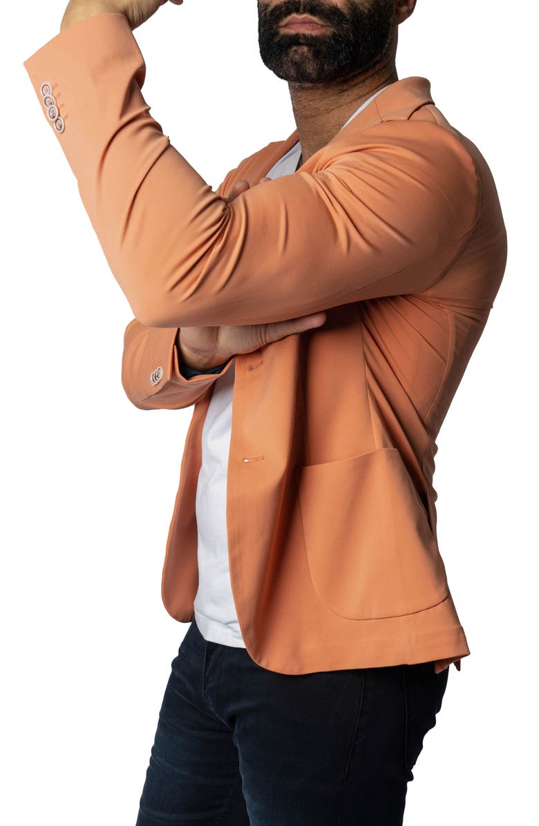 Maceoo Carnelian Stretch Jacket & Removable Hooded Bib, Alternate, color,