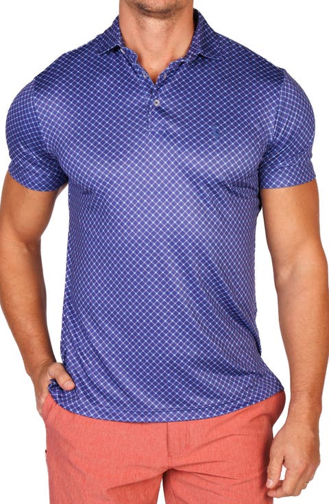 Captain Wheel Performance Golf Polo