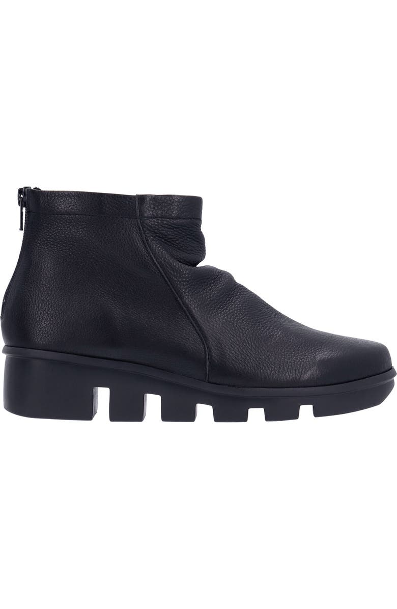 L'Amour des Pieds Hadirat Platform Wedge Bootie, Alternate, color, Black