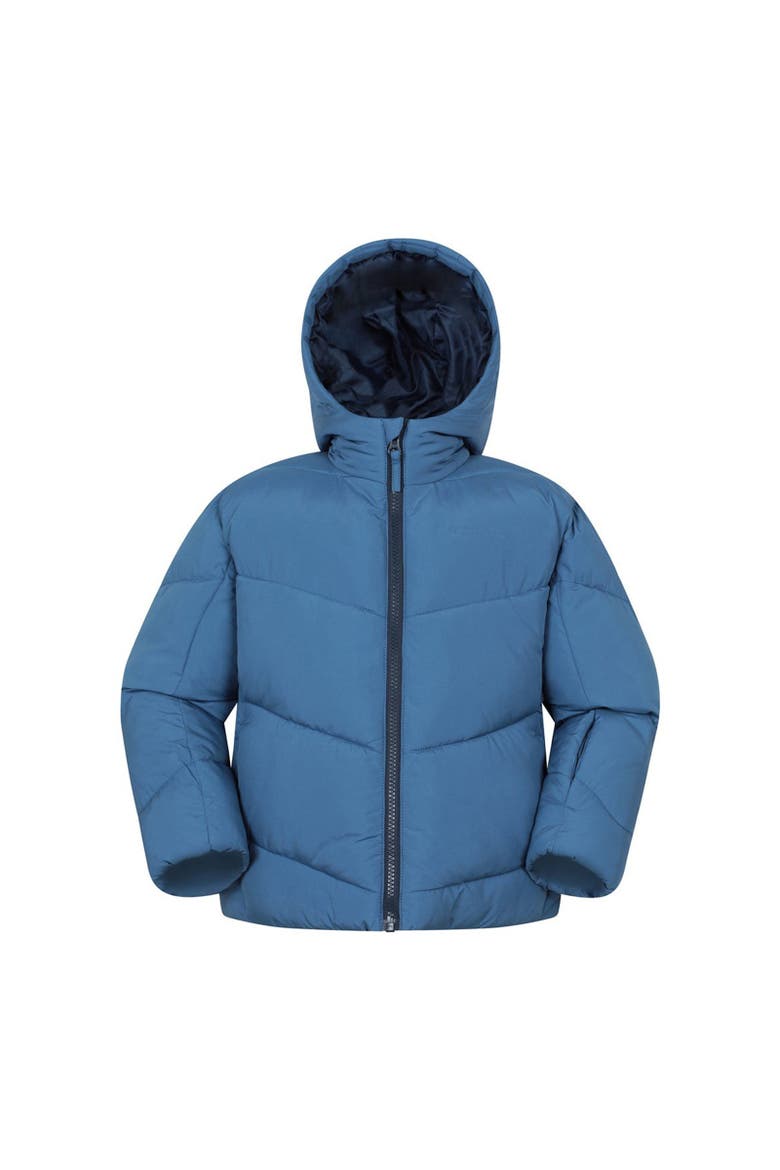 Childrens/Kids Cortina Water Resistant Padded Ski Jacket, Main, color, Blue
