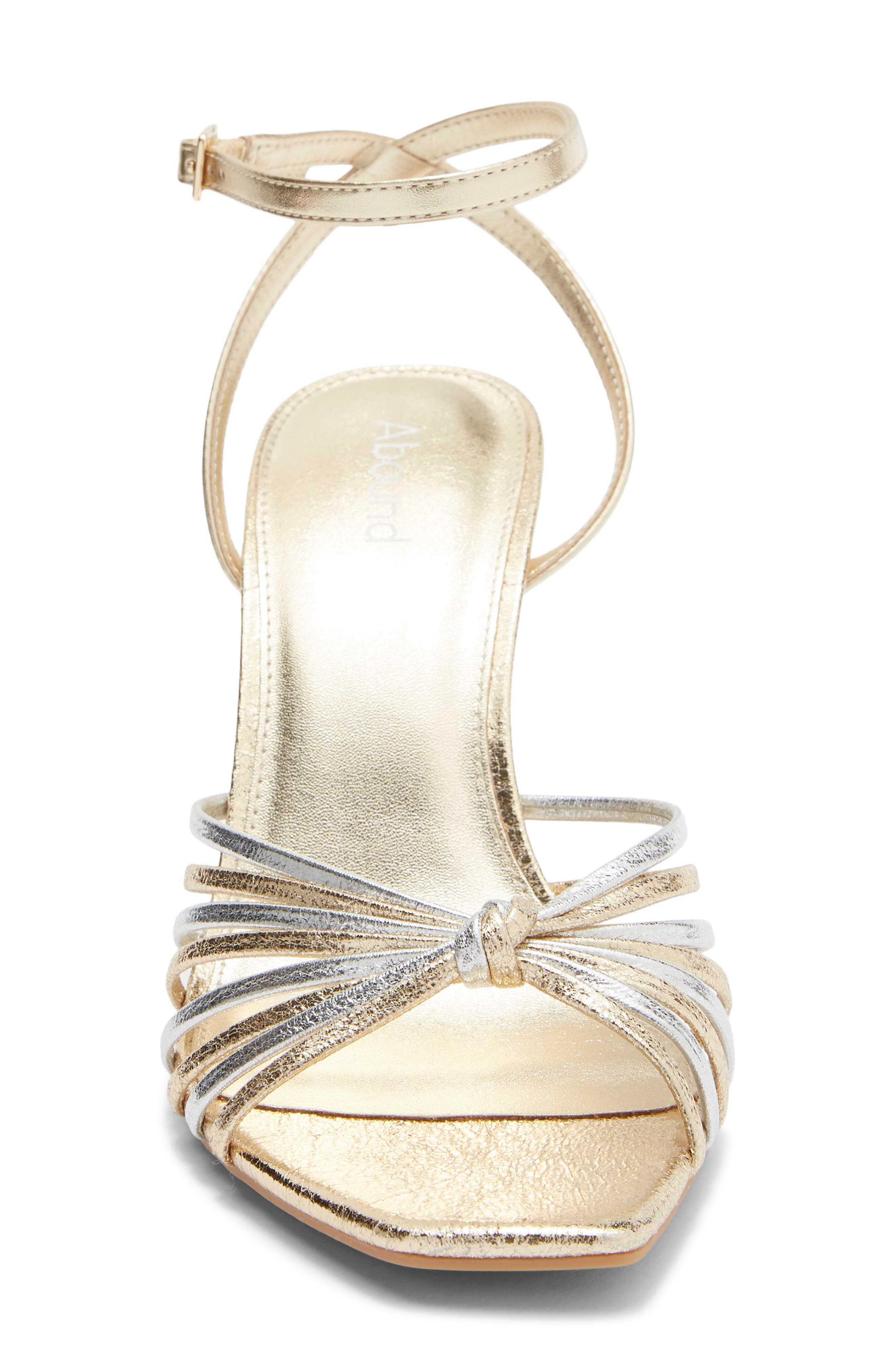 Dulce Ankle Strap Sandal, Alternate, color, GOLD LIGHT METALLIC