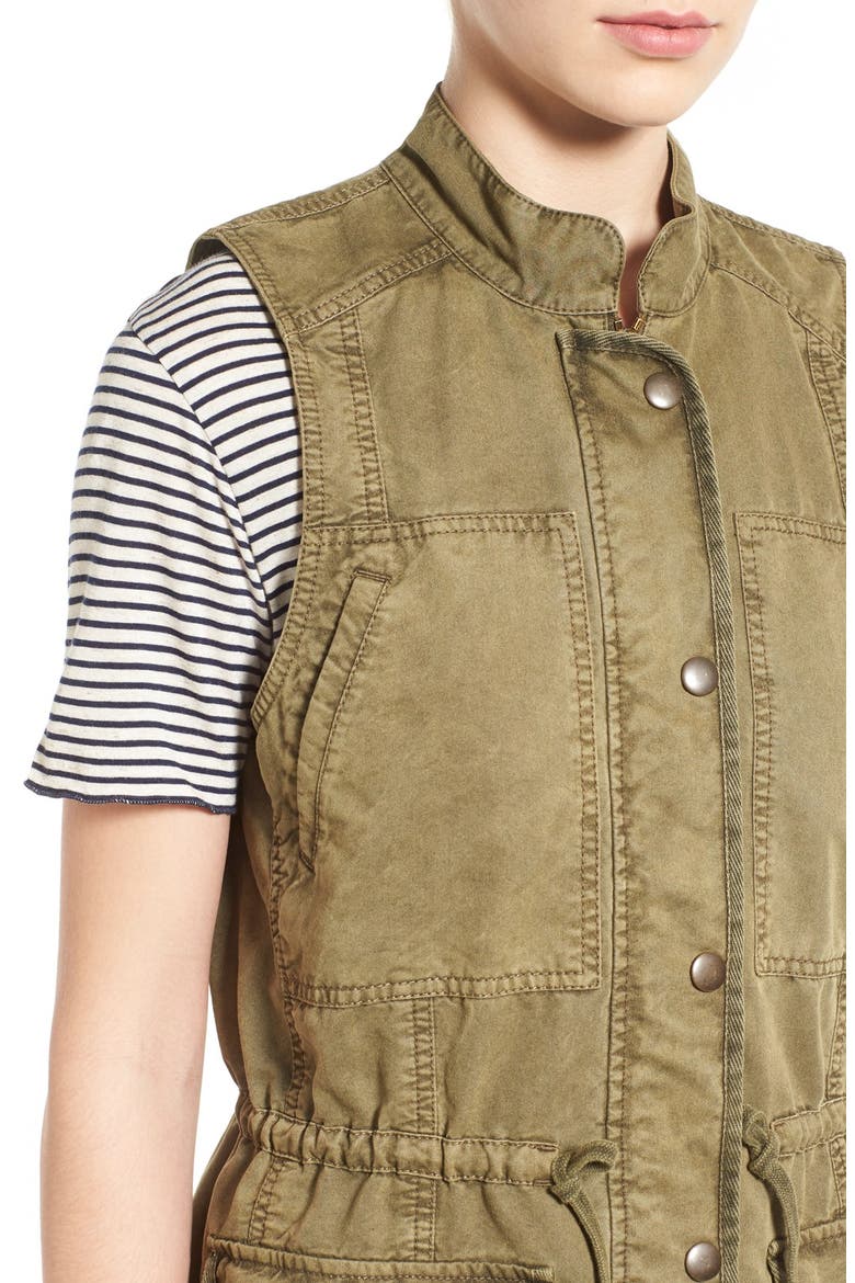 'Expedition' Utility Vest, Alternate, color, OLIVE COVERT