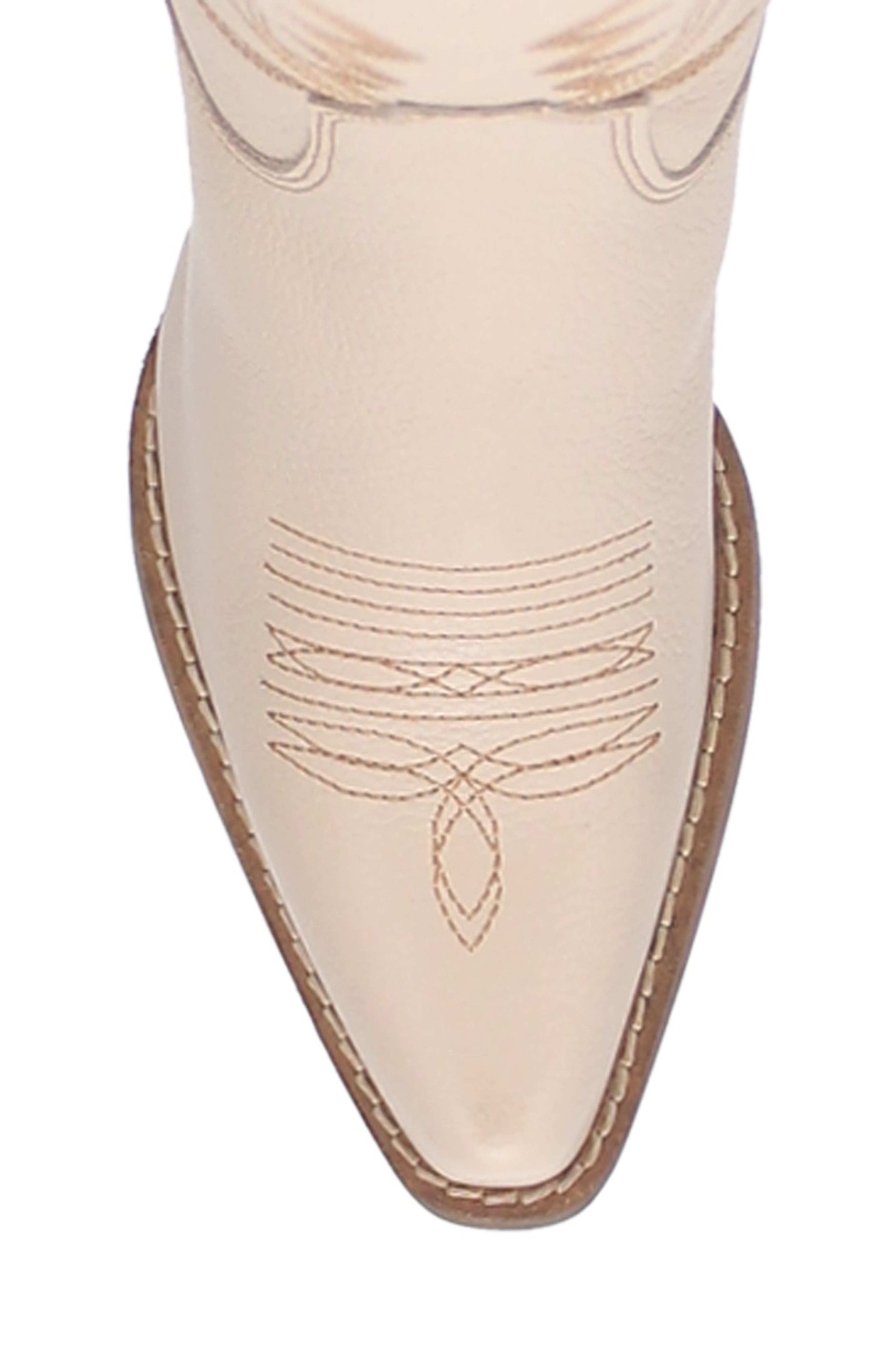 Knee High Western Boot, Alternate, color, SAND