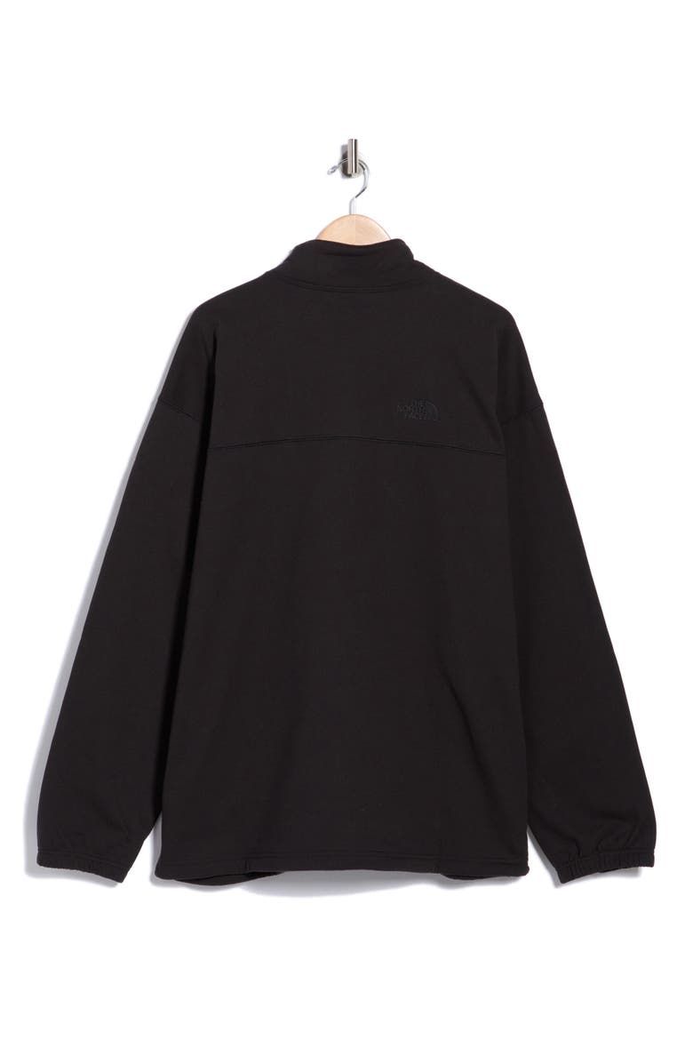 Axys Quarter Zip Fleece Sweatshirt, Main, color, TNF BLACK