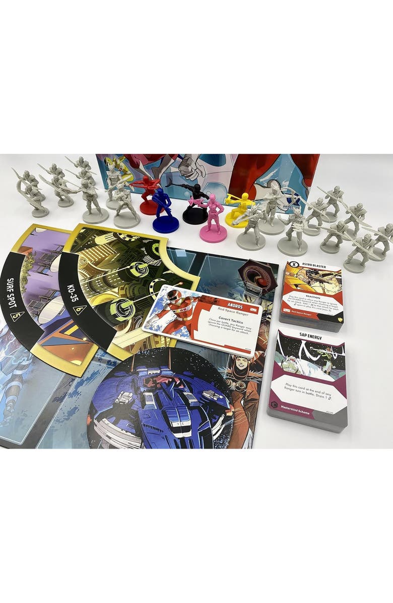 Renegade Game Studios Power Rangers Heroes Of The Grid Rise Of The Psycho Rangers Expansion, Alternate, color, Multicolored