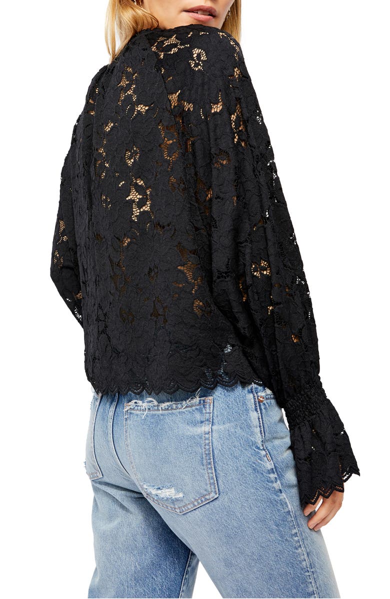 Free People Olivia Lace Top, Alternate, color, 