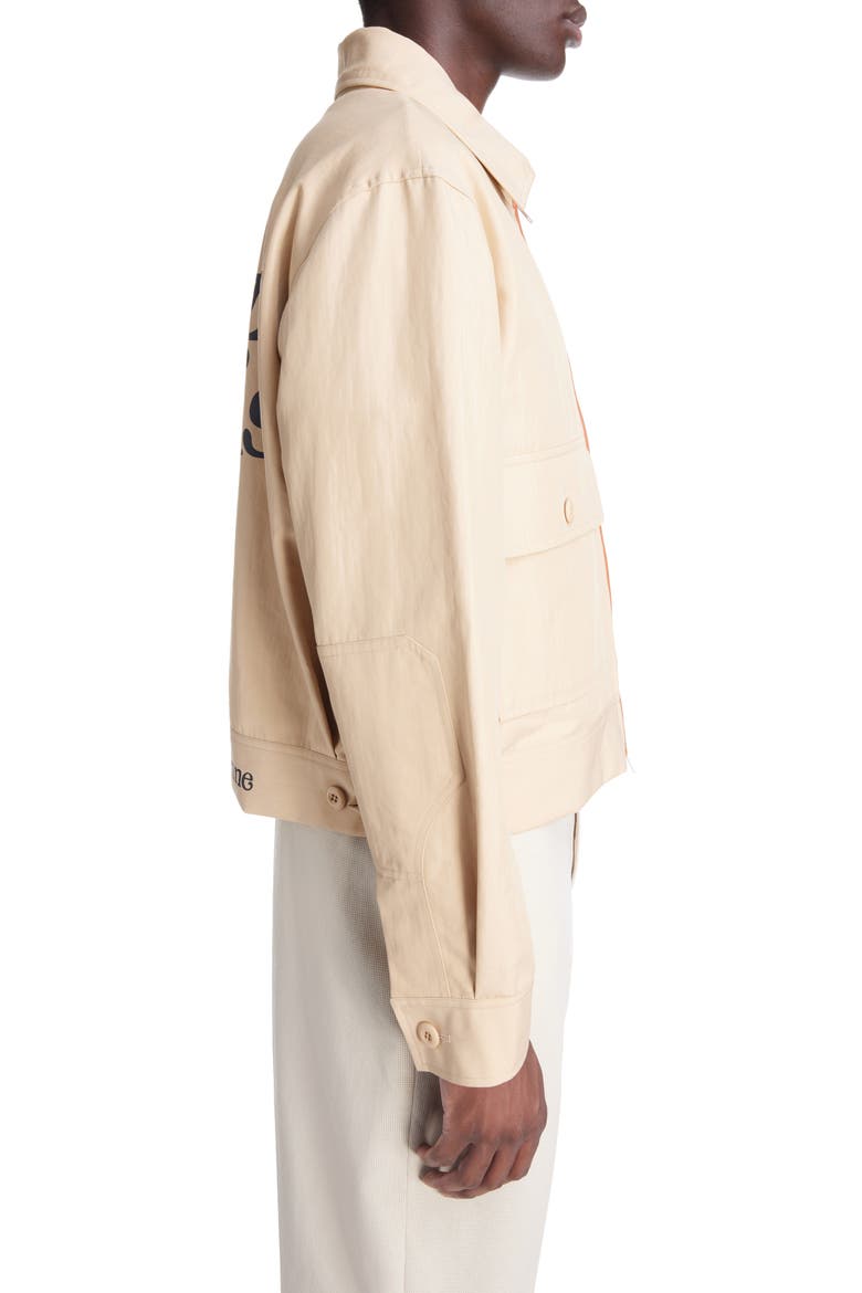 Verdy Logo Cotton & Nylon Jacket, Alternate, color, CAMEL