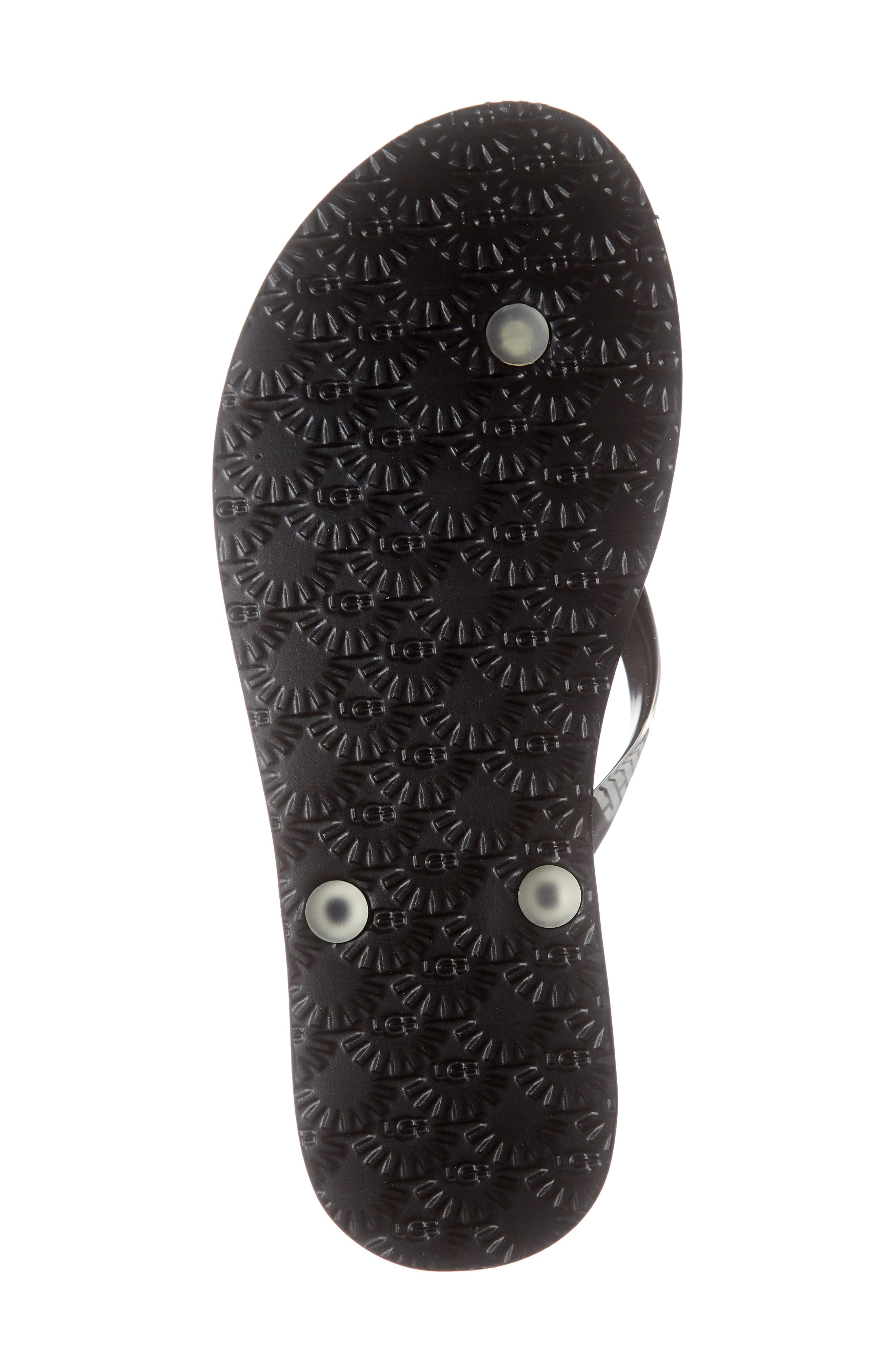 UGG<sup>®</sup> Simi Logo Flip Flop, Alternate, color, 