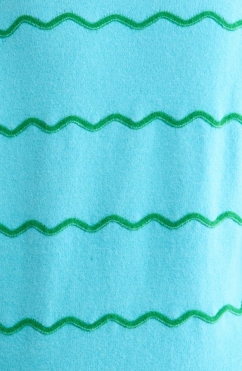 SUGARLIPS Maeverly Wavy Stripe Sweater, Alternate, color, Cerulean-Blue