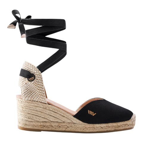 Gava Canvas Espadrille Wedges