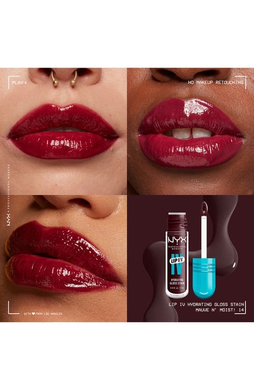 Nyx Professional Makeup Lip I.v. Hydrating Lip Gloss Stain
