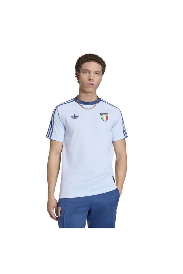 Men's adidas Light Blue Italy National Team Originals T-Shirt, Alternate, color, Light Blue
