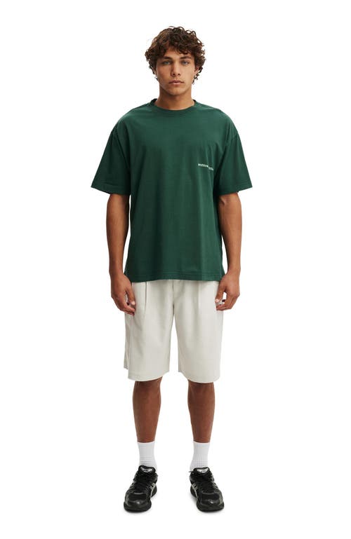 Cotton On Box Fit Text T-shirt In Multi