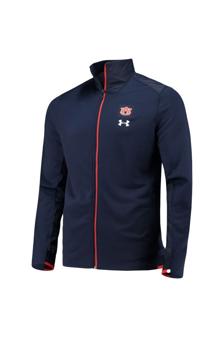 Men's Under Armour Navy Auburn Tigers 2021 Sideline Command Full-Zip Jacket, Alternate, color, Navy