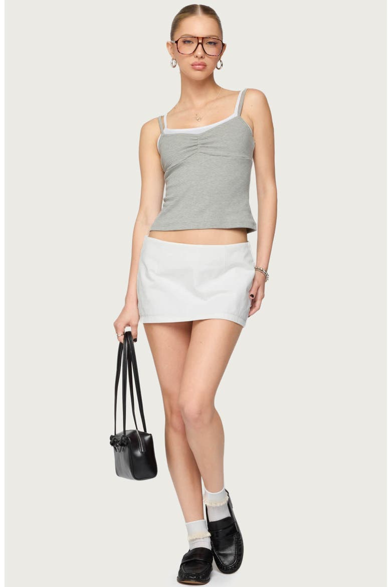 Lilian Layered Stripe Camisole, Alternate, color, GRAY-MELANGE