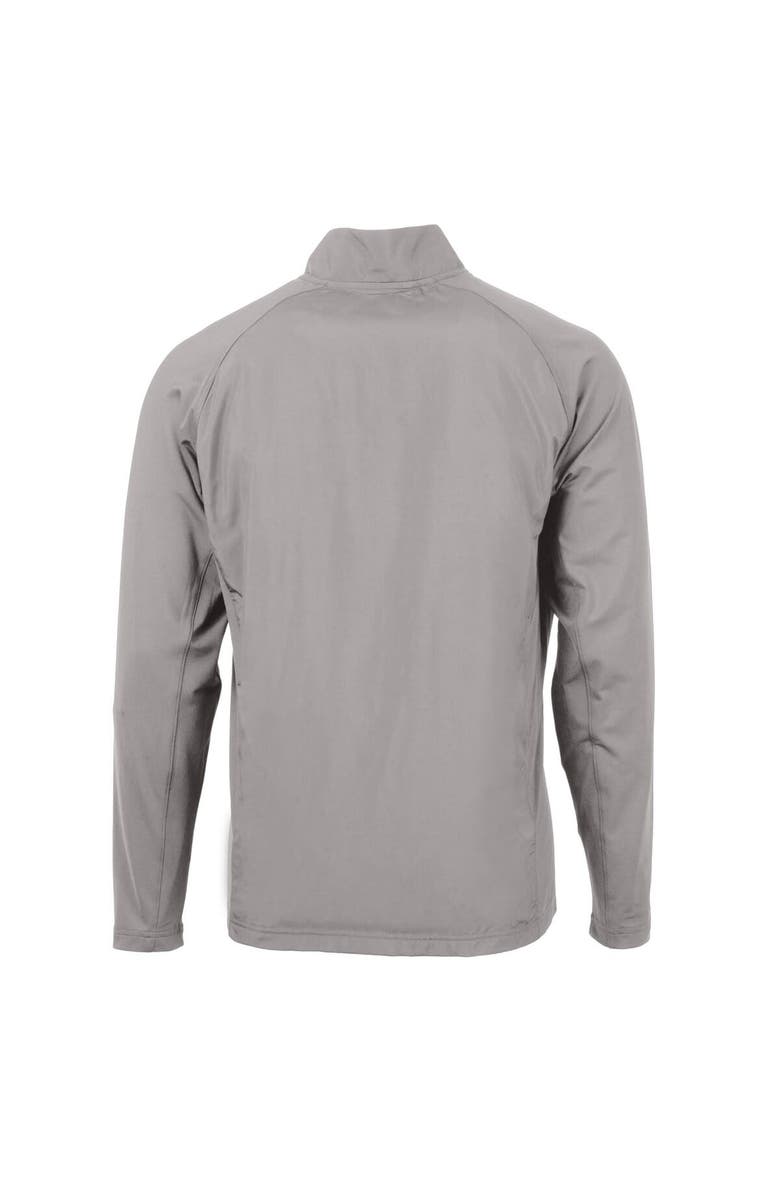 Cutter & Buck Men's Cutter & Buck Gray Baltimore Orioles City Connect Adapt Eco Knit Hybrid Recycled Full-Zip Jacket, Alternate, color, 