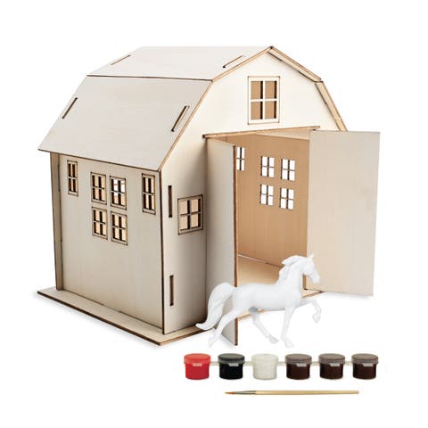 Paint Your Own Barn And Horse
