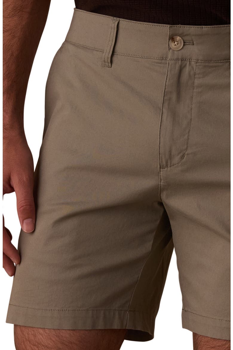 Stretch Cotton Chino Shorts, Alternate, color, MOSS