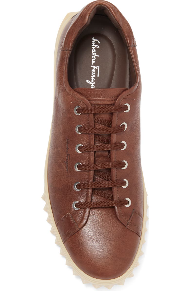 FERRAGAMO Cube Leather Sneaker, Alternate, color,