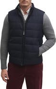 Brooks Brothers Quilted Stand Collar Vest