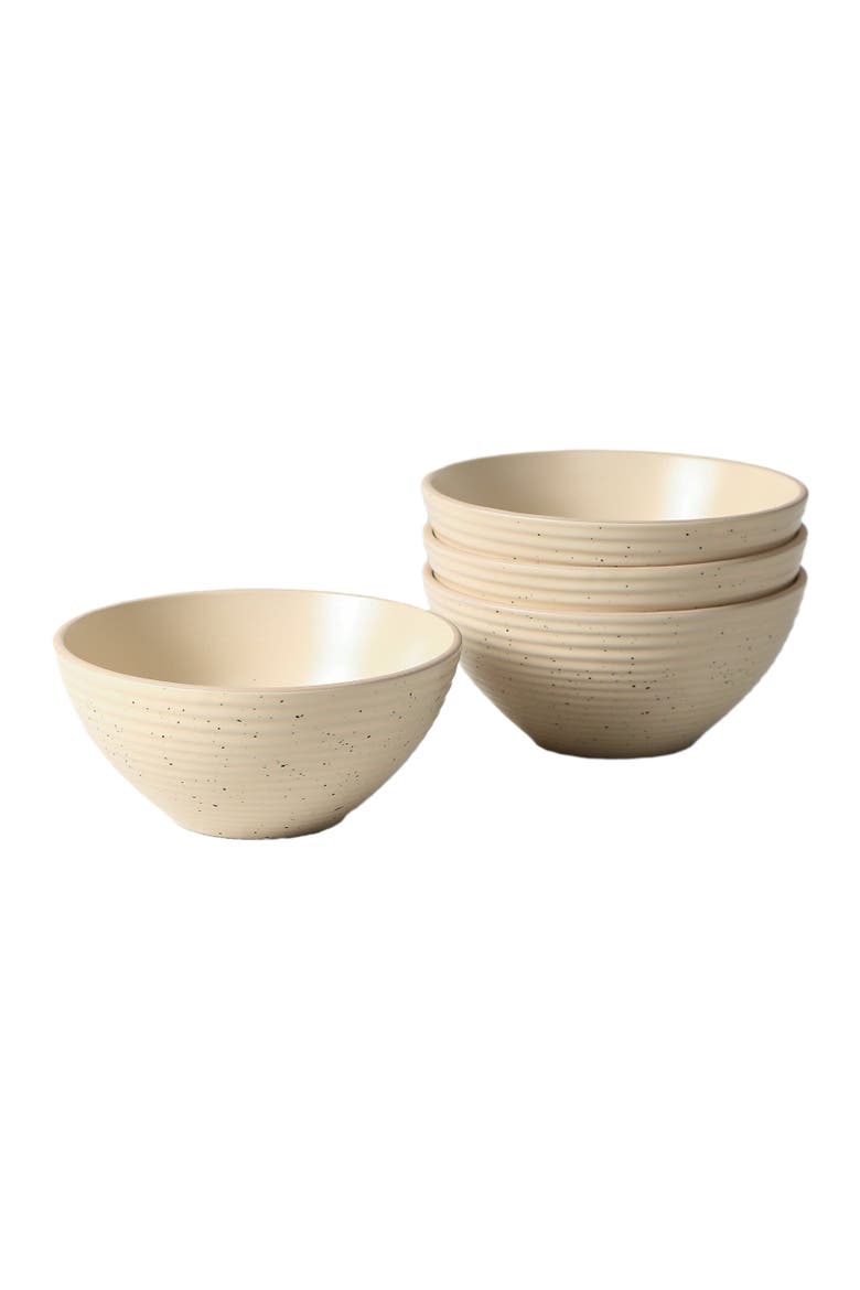Lauren Stoneware 16-Piece Dinnerware Set, Alternate, color, Beige