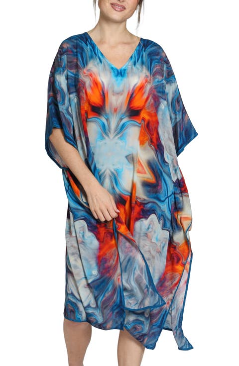 Print Midi Caftan