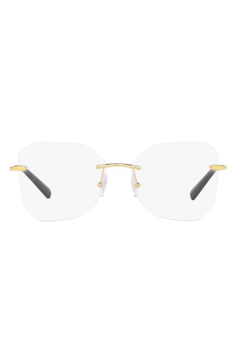 55mm Rimless Irregular Optical Glasses