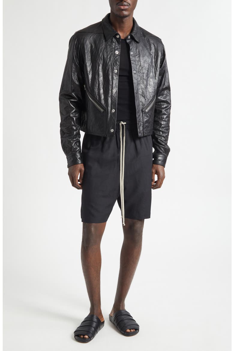 Brad Cotton Blend Jacket, Main, color, BLACK