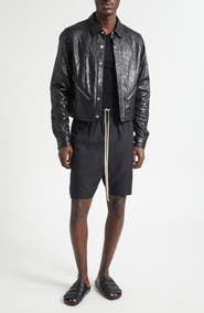 Rick Owens Brad Cotton Blend Jacket