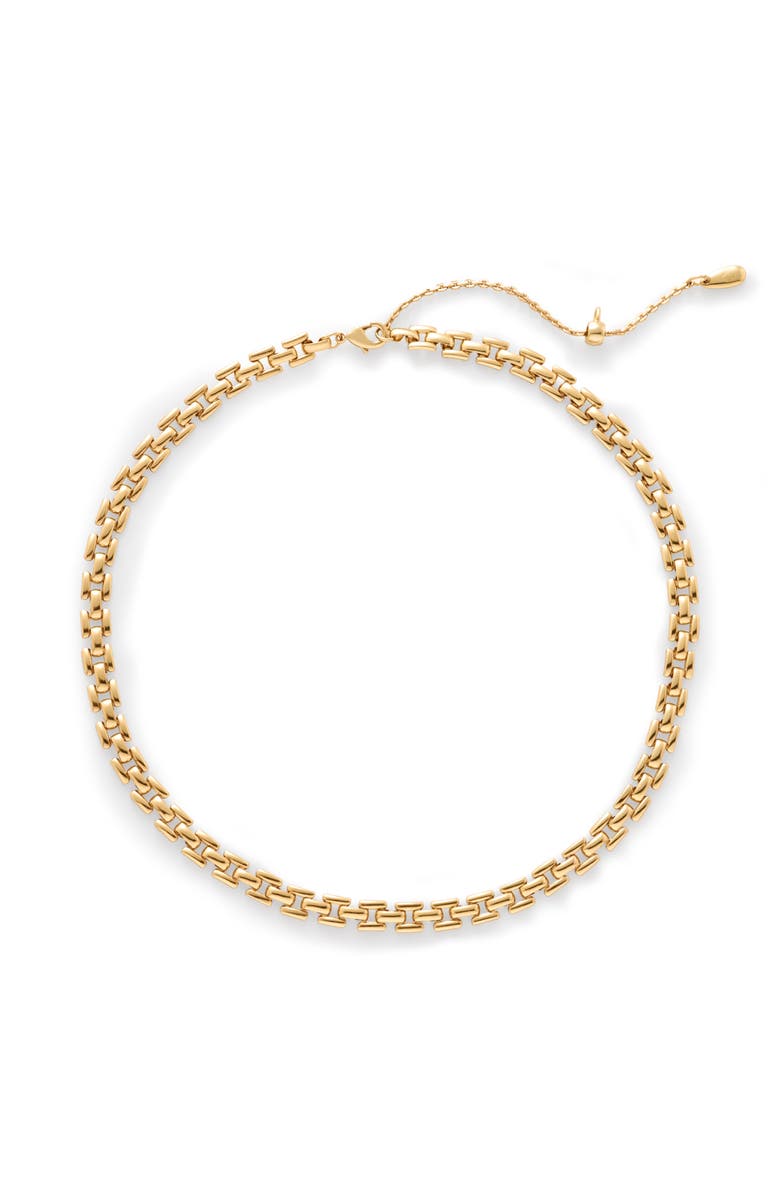 RETRO CHIC Rome Chain Necklace, Main, color, Gold