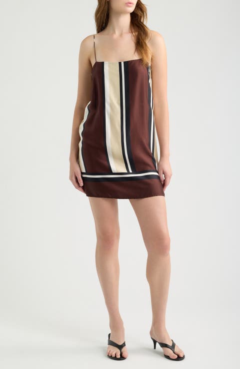 Phylis Striped Minidress
