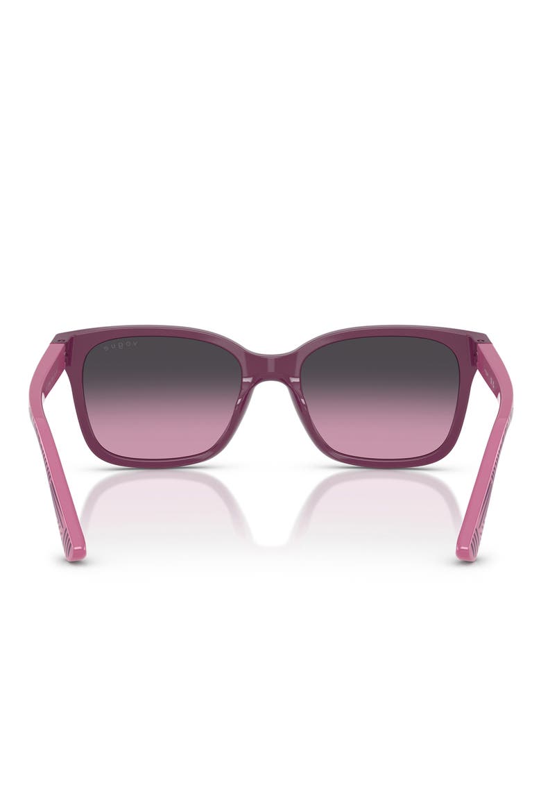 49mm Rectangular Sunglasses, Alternate, color, PURPLE