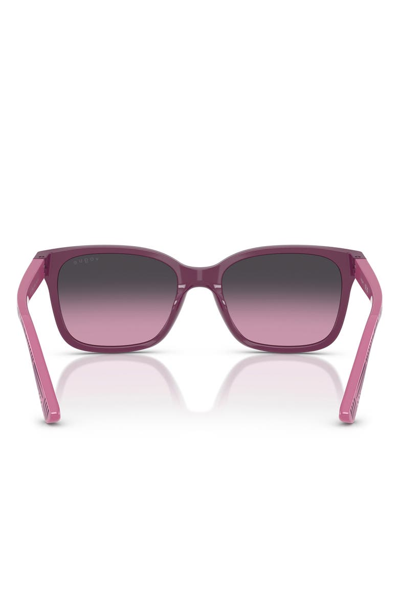 VOGUE 49mm Rectangular Sunglasses, Alternate, color, Purple