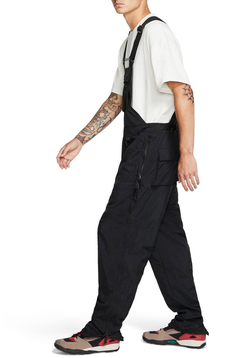 ACG Nylon Overalls, Alternate, color, BLACK