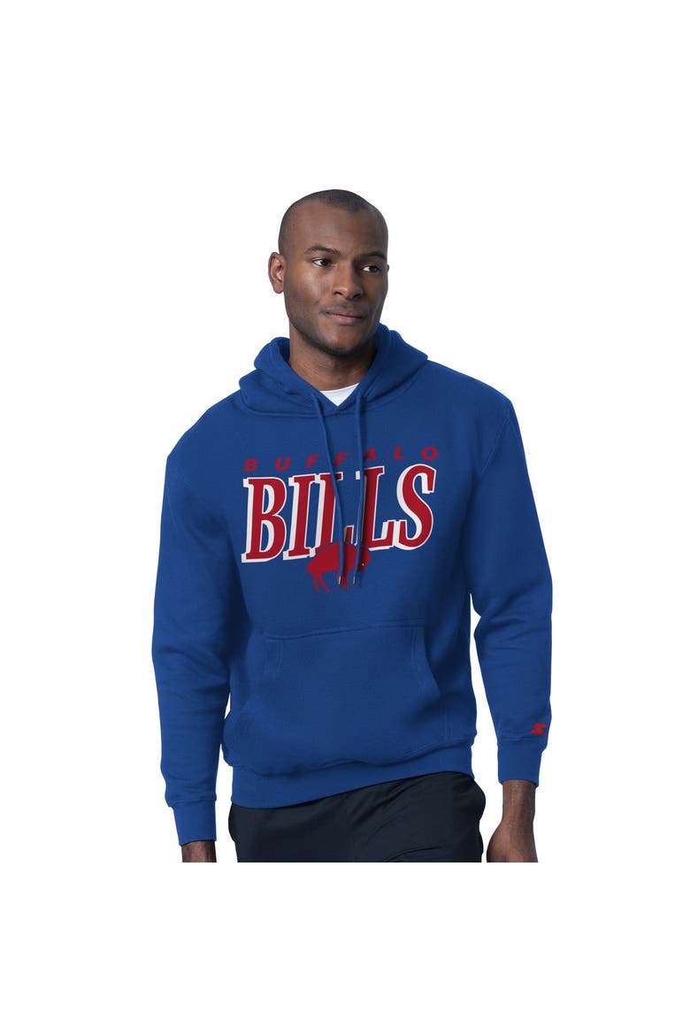 Men's Starter  Royal Buffalo Bills Vintage Logo Hoodie & T-Shirt Combo Pack, Alternate, color, Royal