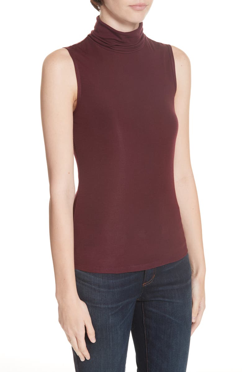Theory 'Wendel' Sleeveless Turtleneck Top, Alternate, color,