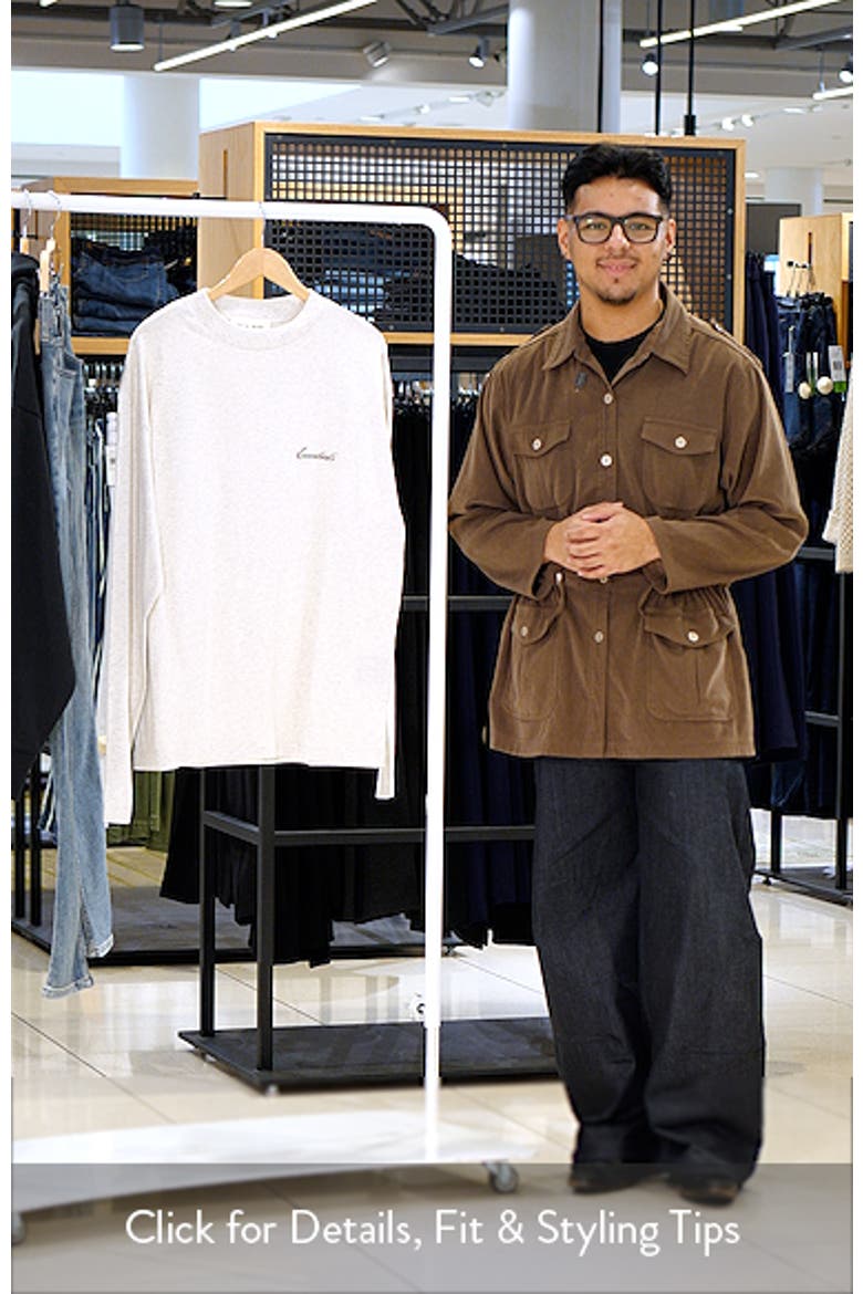 Classic Fit Long Sleeve Cotton T-Shirt video