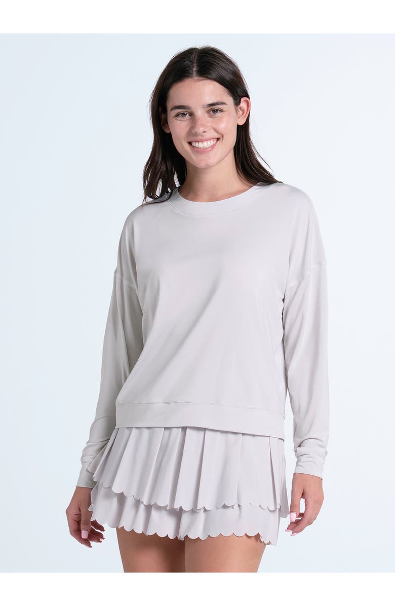 Lucky in Love Hype Long Sleeve Top, Main, color, Birch