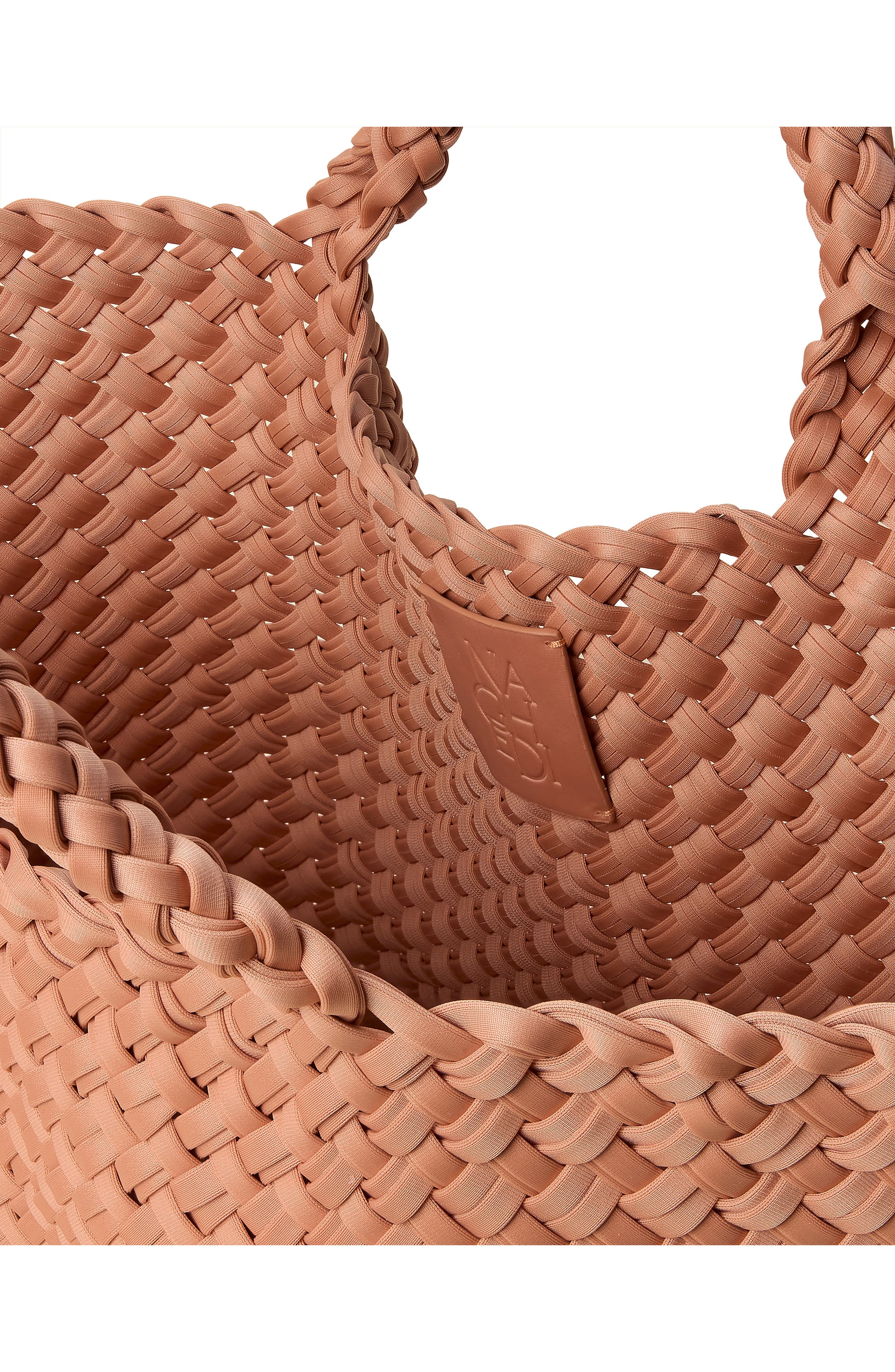 Medium St. Barths Double Weave Tote (Nordstrom Exclusive), Alternate, color, ETNA