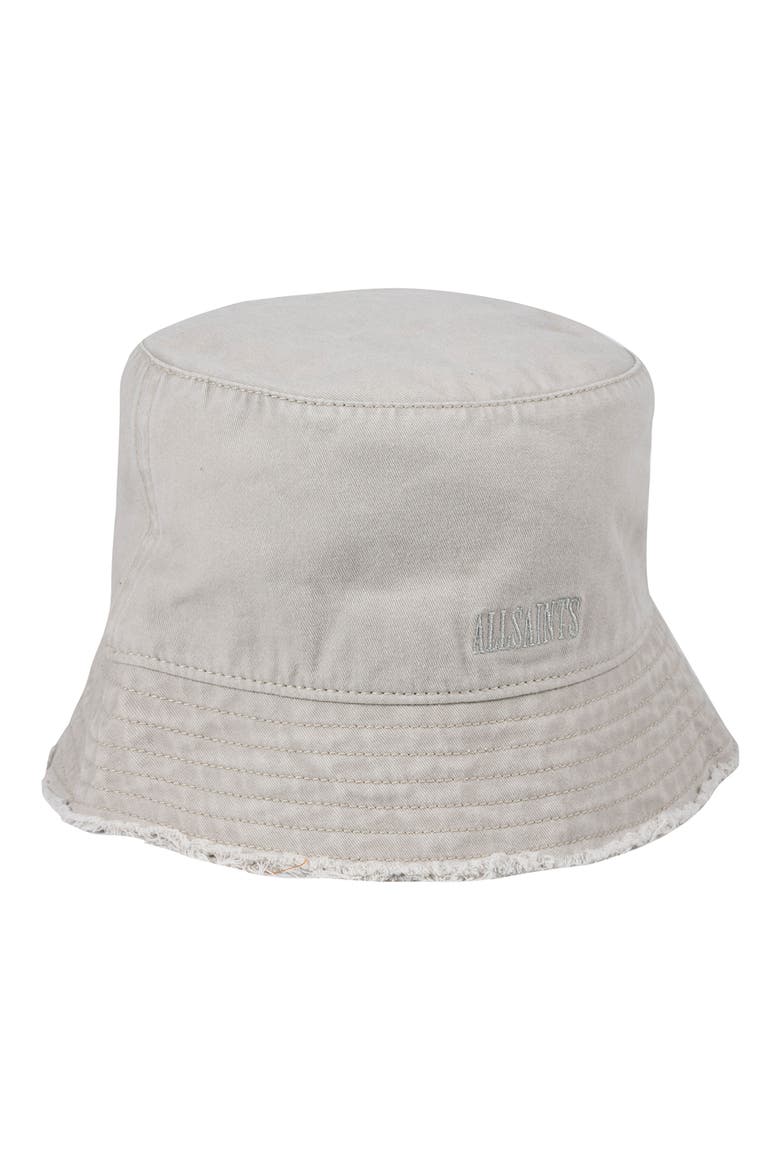 Frayed Edge Bucket Hat, Main, color, TANNED TAUPE