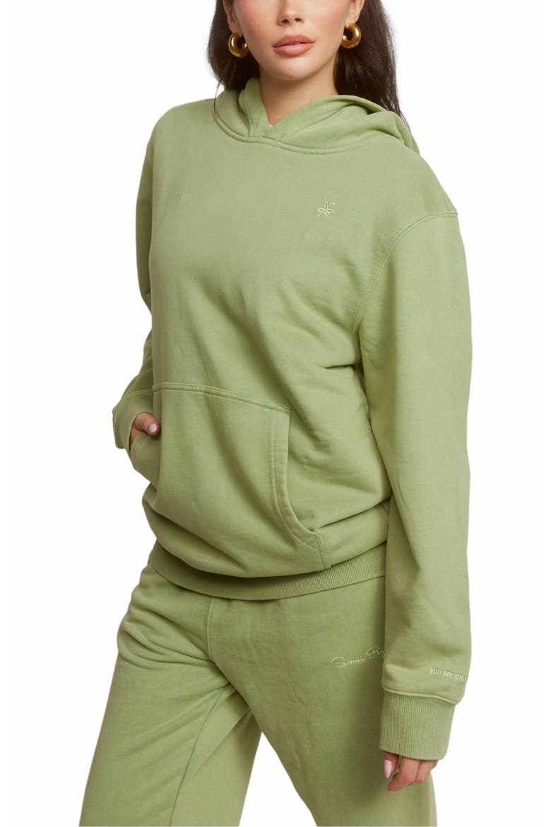 Olive Hoodie, Alternate, color, OLIVE GREEN