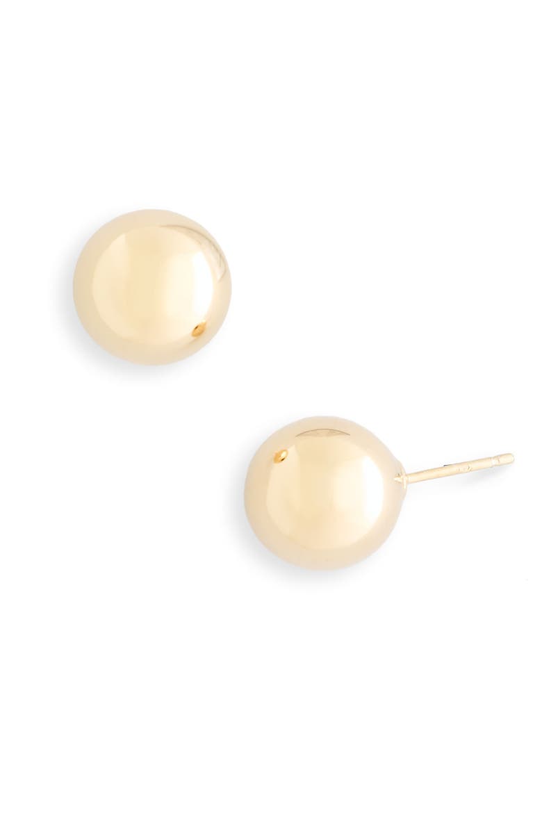 'Pallini' Stud Earrings, Main, color, GOLD